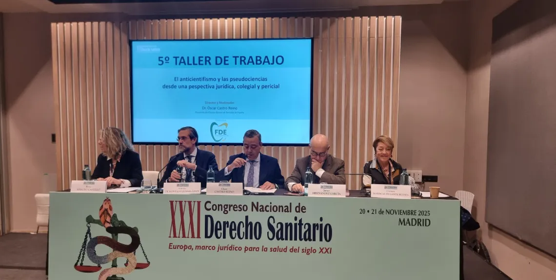 profesionales sanitarios exponen en el XXI congreso nacional de derecho sanitario