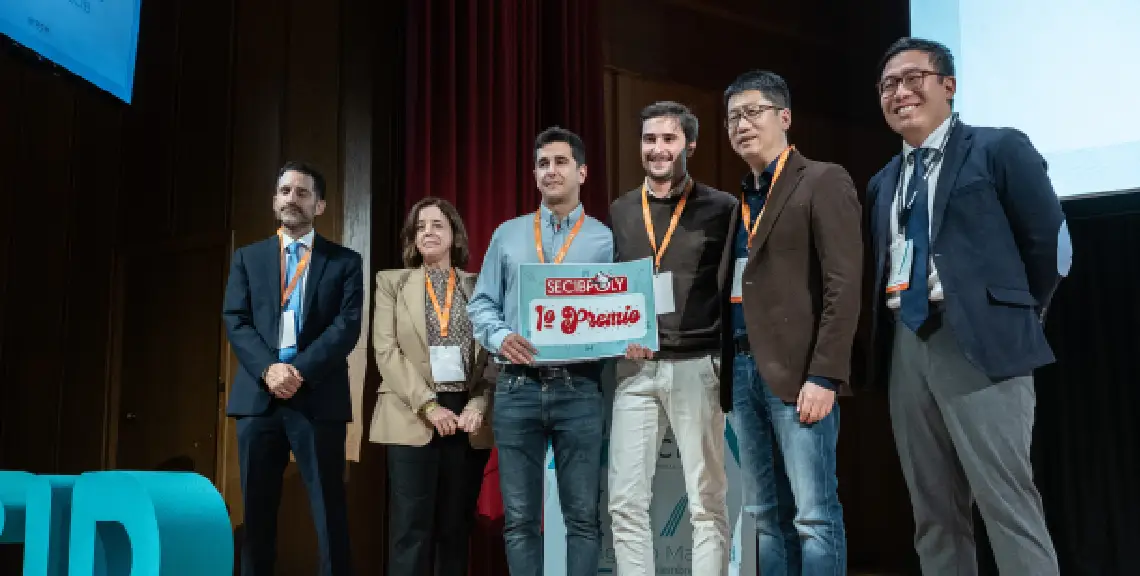 imagen de los ganadores del premio secibpoly 2025