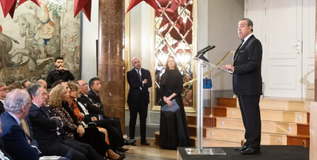 Castro en la entrega de los premios del Consejo General de Dentistas