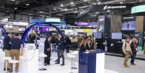 Asistentes a la feria Expodental, en IFEMA