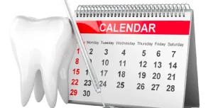 calendario gestión financiera dental