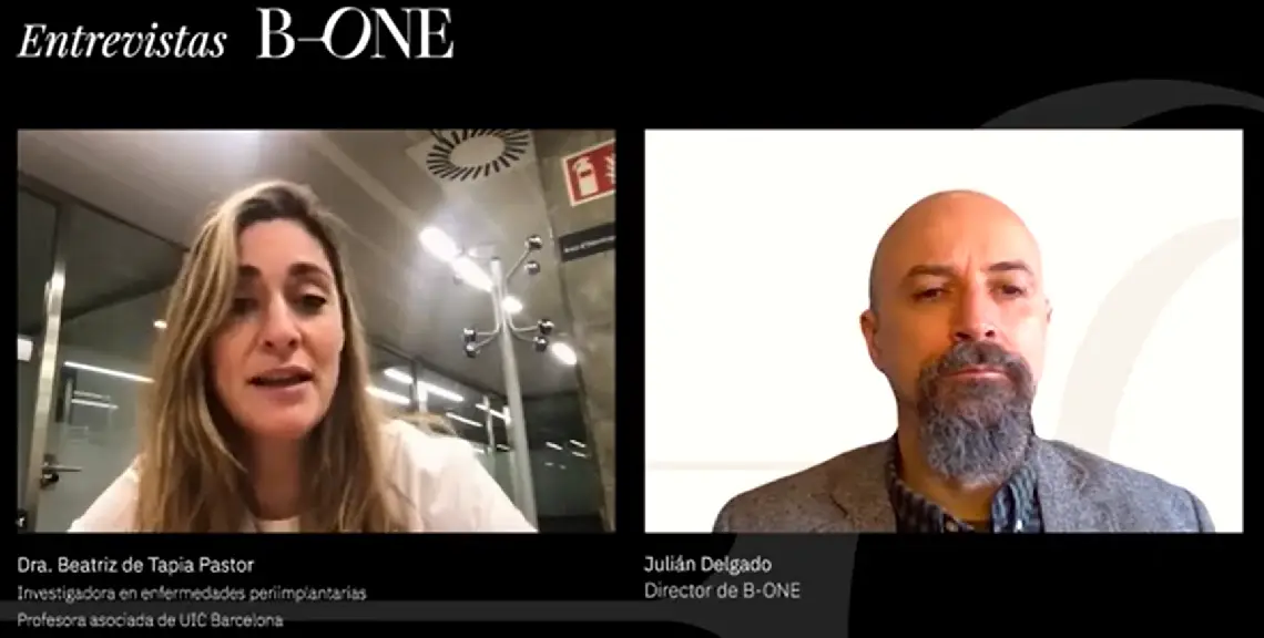 Dra. Beatriz de Tapia Pastor, investigadora en enfermedades periimplantarias