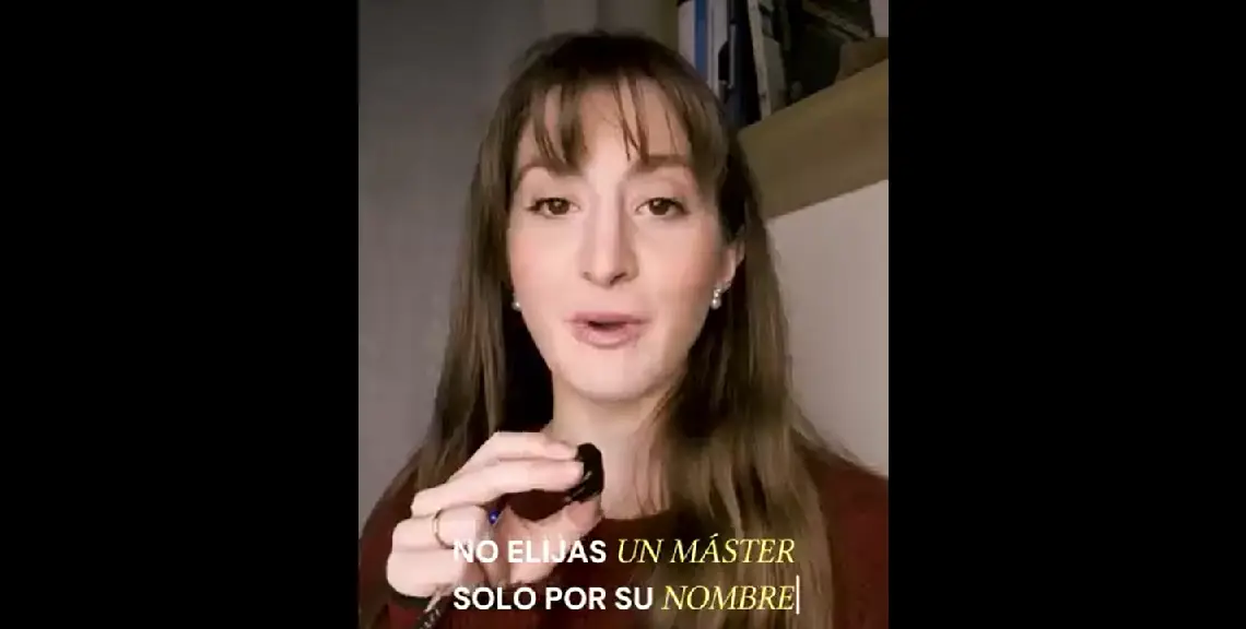 Mónica Bonfanti, ¿cómo elegir un máster?