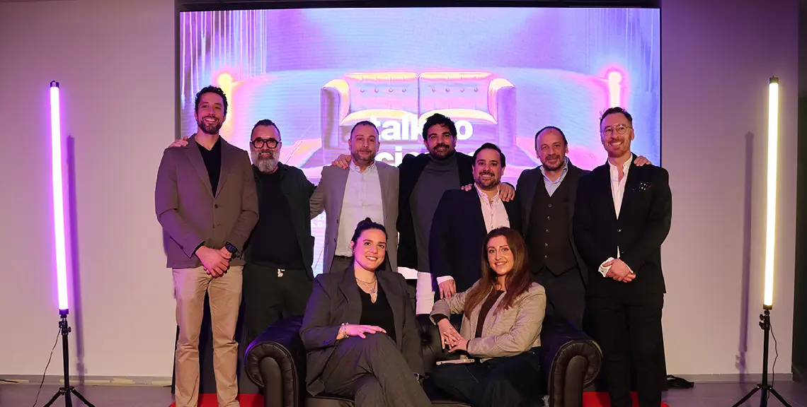 Participantes en el encuentro "Talk to the sciencie", de Dens-iA