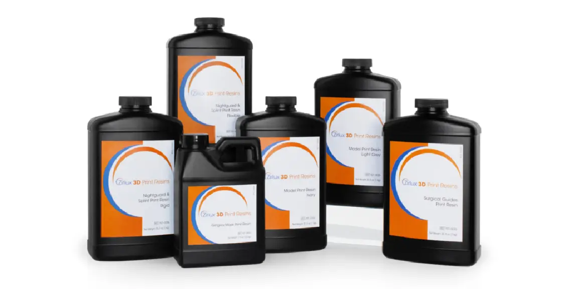 resinas de impresión 3D Zirlux®