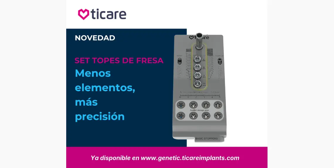 set de fresas Ticare