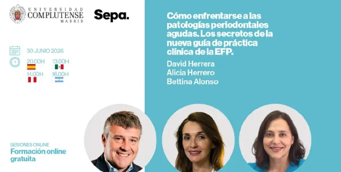 webinar sepa ucm patologías periodontales avanzadas