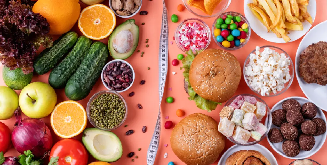 dieta hipocalórica e hipercalórica