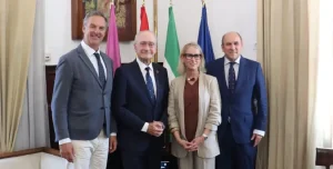 Recepción institucional de SEPES Málaga en el Ayuntamiento de Málaga