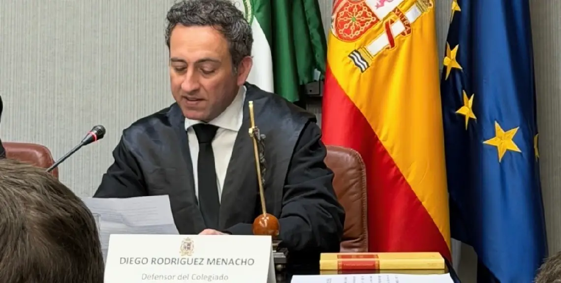Diego Rodríguez Menacho, Defensor del Colegiado en el Colegio de Abogados de Cádiz