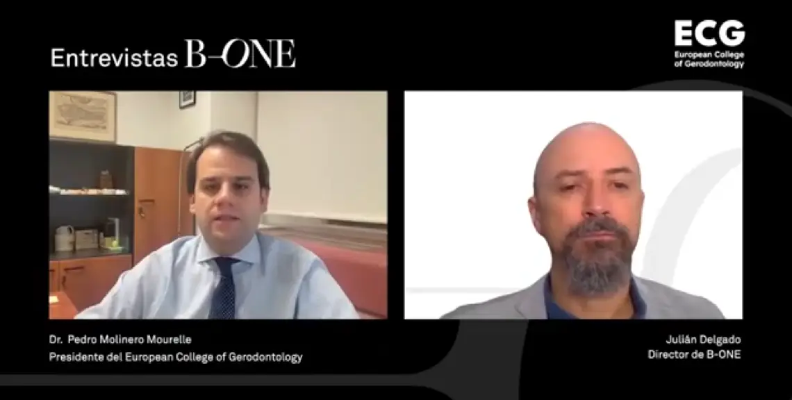 Pedro Molinero, presidente de Gerodontología europea