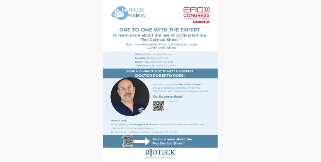 cartel Bioteck Academy en EAO