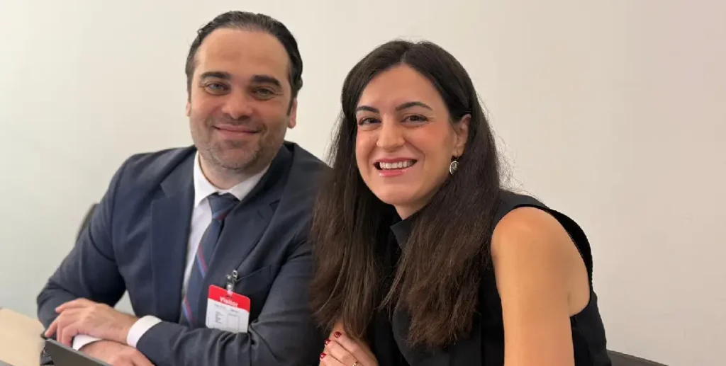 Ana Molina, vicepresidenta de SEPA, y Gustavo Ávila