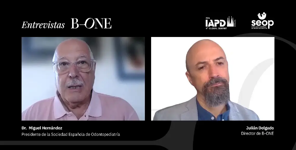 Dr. Miguel Hernández, presidente de la Sociedad Española de Odontopediatría