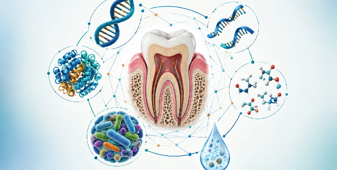 ¿Qué es la multiómica? Una nueva mirada para la odontología moderna