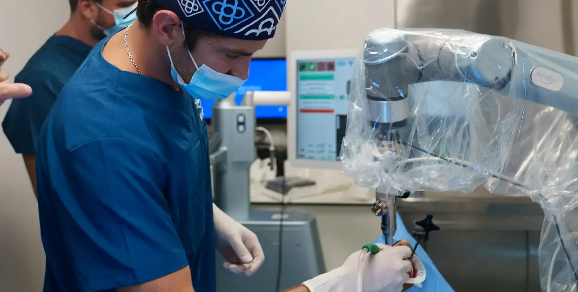 Cirugía oral robótica en la UIC